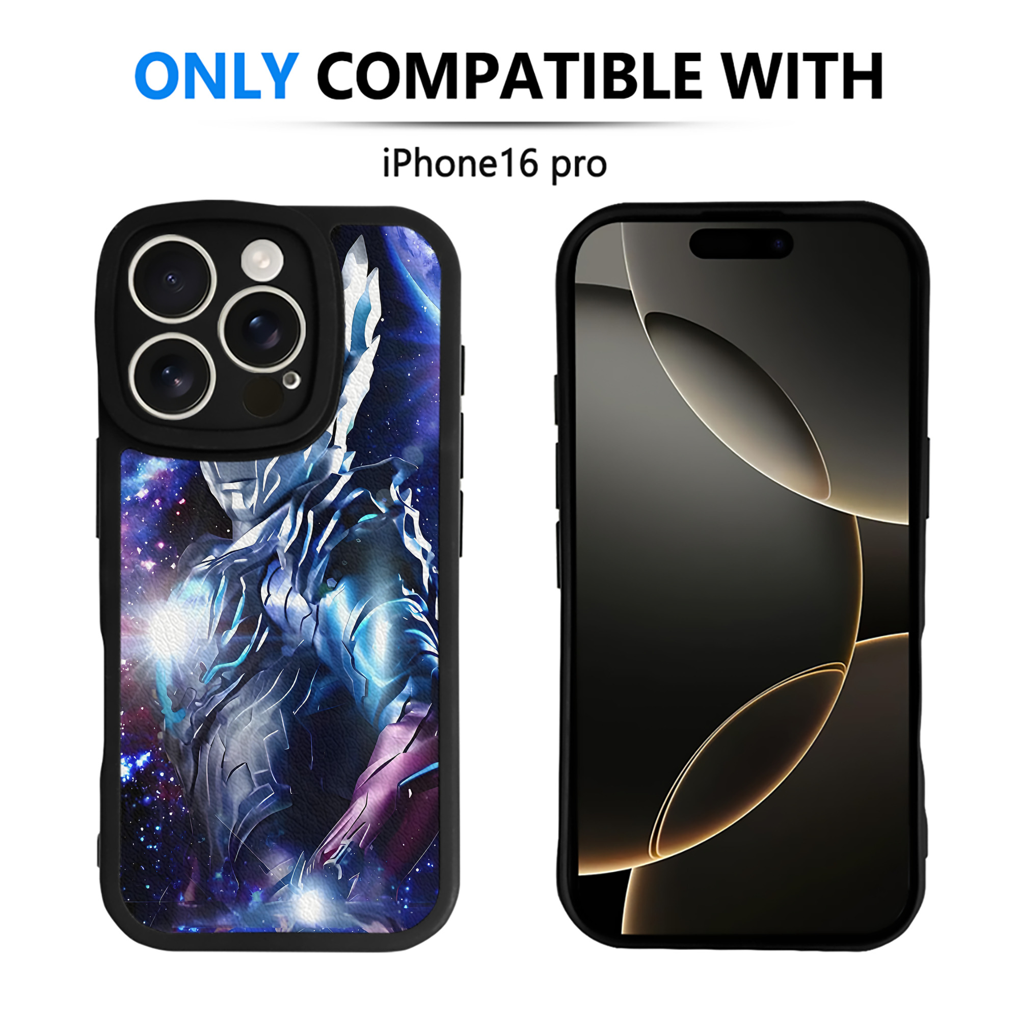 （画像用） ウルトラマン Ultraman 【iPhone 16シリーズ対応】シリコンスマホケース（レザー調） 材質：シリコン